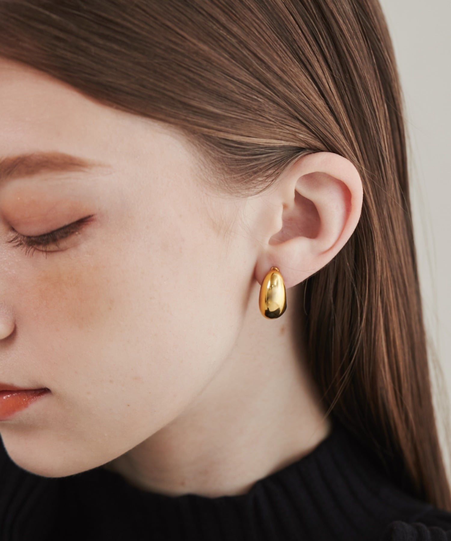 【SALE／33%OFF】ciite' 【 金属アレルギー対応 】 ぷっくりイヤリング サージカルステンレス シーテ ..