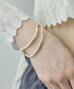 GOLDY GOLDY/ワイド カーブ スネーク チェーン ブレスレット / 4250304 セットアップセブン アクセサリー・腕時計 ブレスレット・バングル
