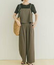 URBAN RESEARCH ITEMS インナー付きリネンライクセッ...(4)