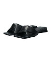【SALE/30%OFF】CARRANO 【CARRANO】スクエアトゥツイストミュールサンダル インターショシュール シューズ・靴 サンダル ブルー【送料無料...