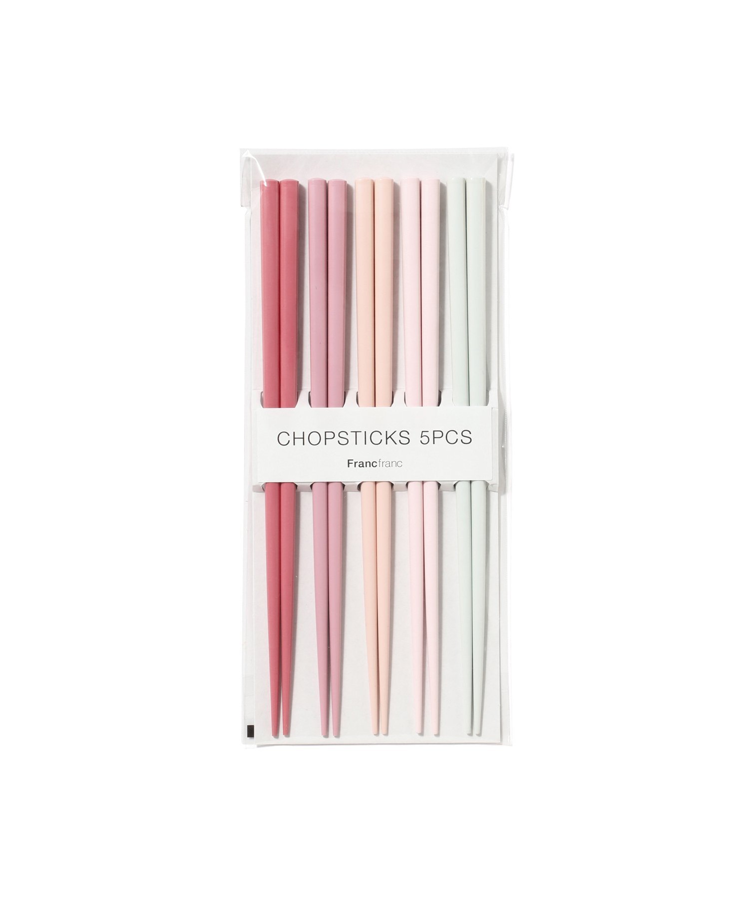 フランフラン 箸 Francfranc CHOPSTICKS 5色セット SWEET フランフラン 食器・調理器具・キッチン用品 カトラリー