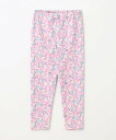 【SALE/20%OFF】any FAM KIDS 総柄 プリント レギンス エニィファム 靴下・レッグウェア レギンス・スパッツ ネイビー ピンク ブルー