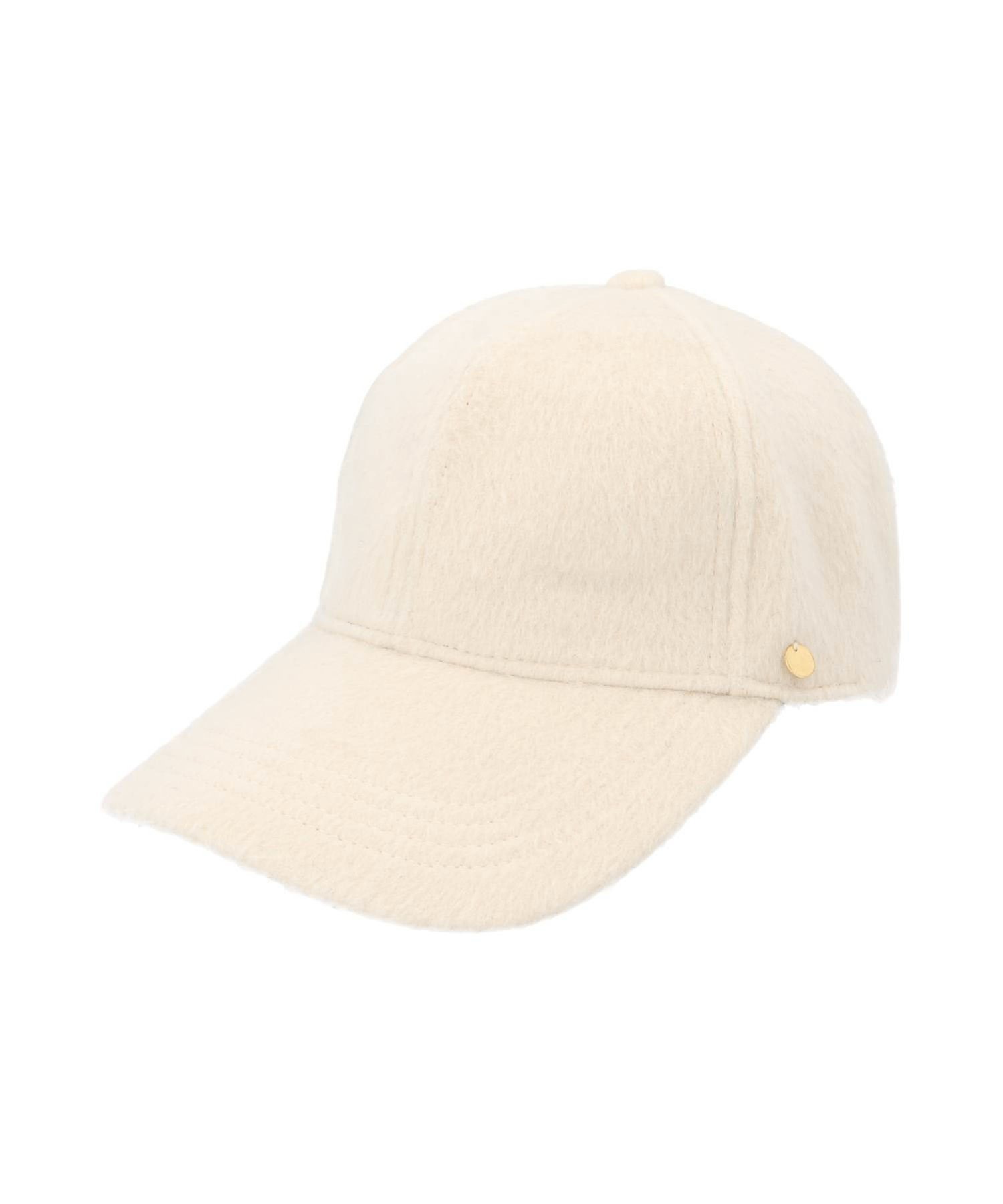 【SALE／30%OFF】mimis チャーム付きシャギーキャップ ファナ 帽子 キャップ ブラック ブラウン グレー..