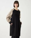 【SALE/20%OFF】HIROKO BIS(小さいサイズ) 【小さいサイズ/洗える】タフタジョイントデザインチュニック メゾンドゥサンク ワンピース・ドレス...