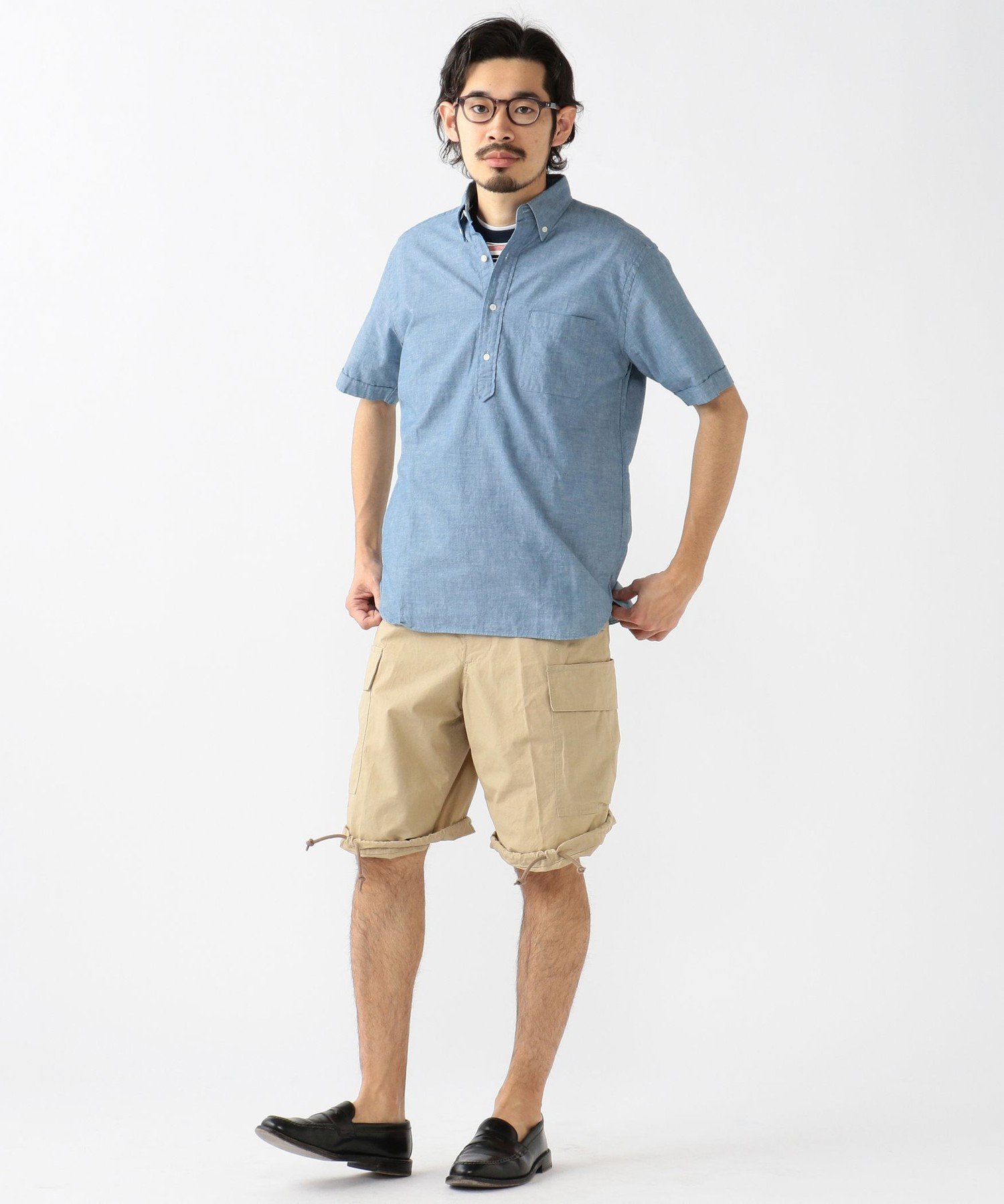 BEAMS PLUS MIL 6 Pocket 80/3 Ripstop ビームス メン パンツ その他のパンツ グリーン ベージュ【送料無料】