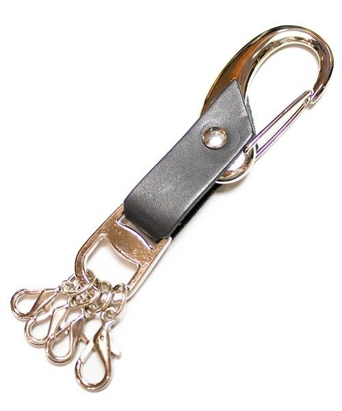 SELECT BRANDS Butler Verner Sails/バトラーバーナーセイルズ ヨットフックキーホルダー ジャックローズ ファッション雑貨 その他のファッション雑貨 シルバー ブラック
