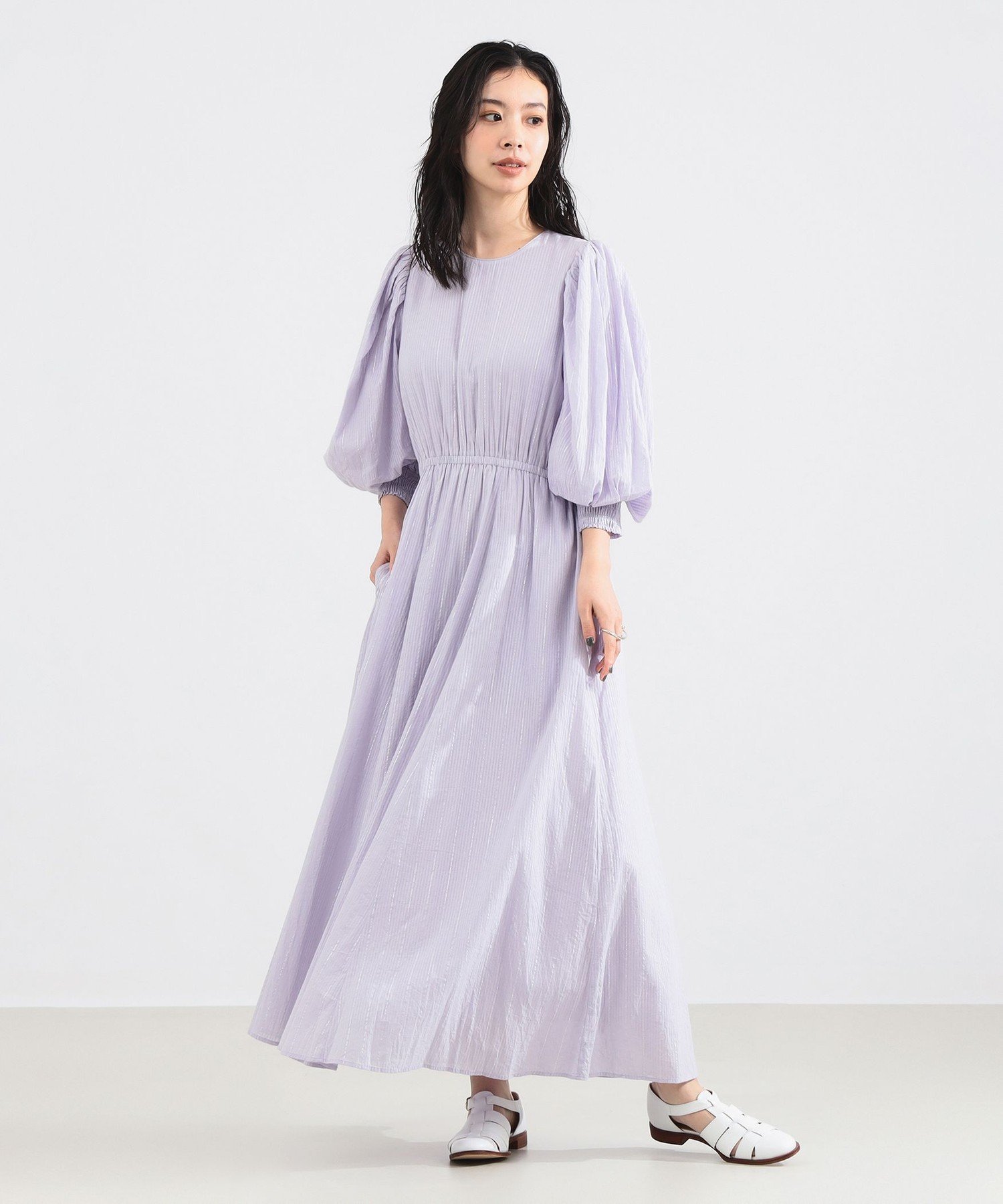 【SALE／50%OFF】Demi-Luxe BEAMS ne Quittez pas / ルレックス ストライプ ワンピース デミルクス ビームス ワンピース・ドレス その他のワンピース・ドレス【送料無料】