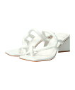 【SALE/30%OFF】CARRANO 【CARRANO】チューブストラップミュールサンダル インターショシュール シューズ・靴 サンダル ホワイト【送料無料...