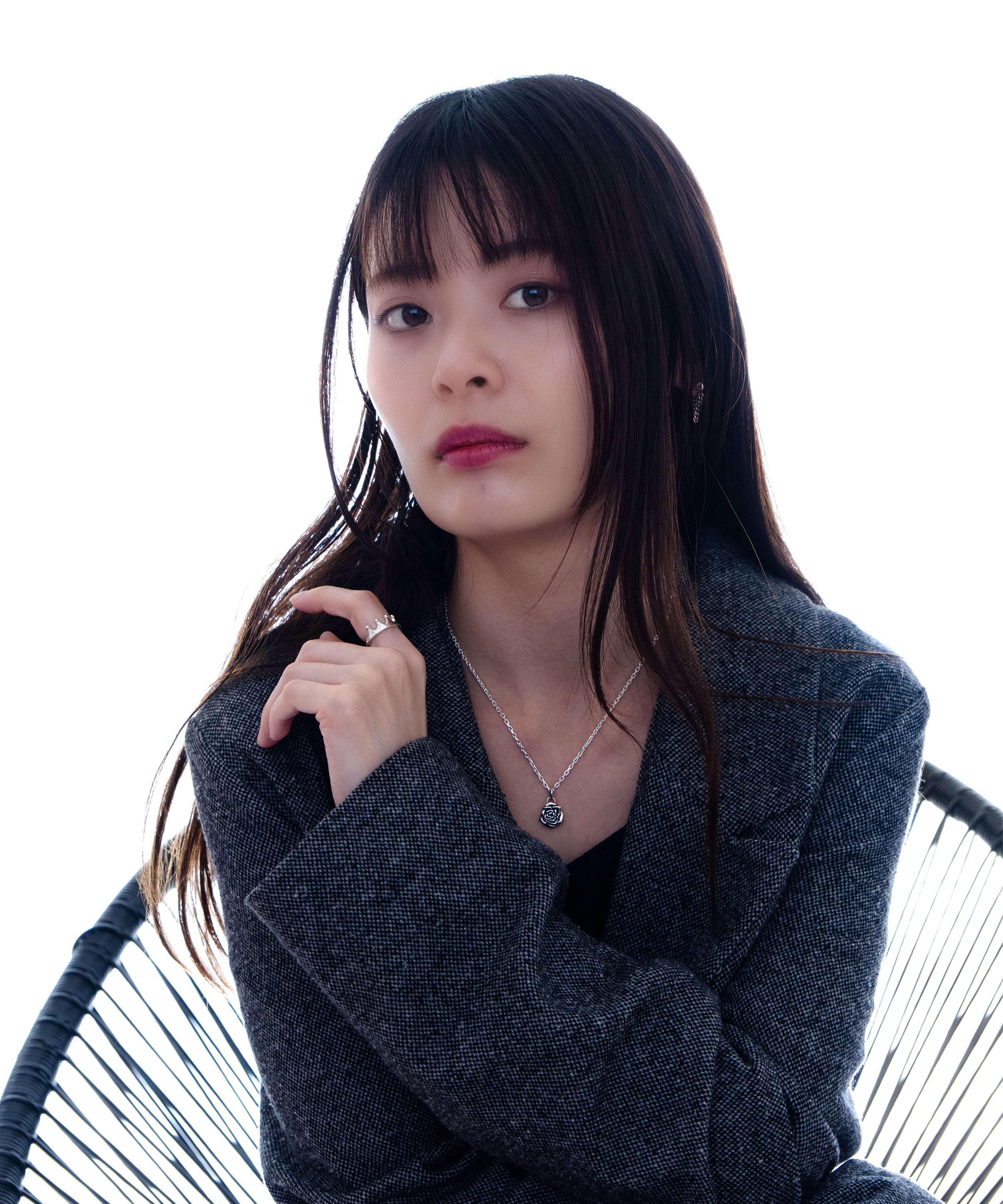 AQUA SILVER ローズネックレス sv925 アクアシルバー アクセサリー・腕時計 ネックレス シルバー【送料無料】(4)