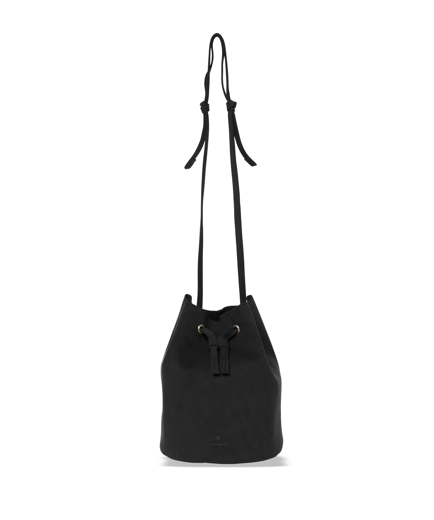 Ultra Suede Drawstring Bag スノーピーク バッグ ショルダーバッグ ブラック ブラウン
