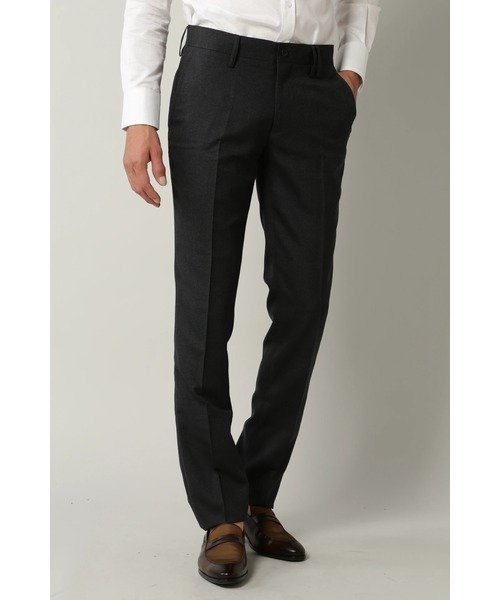 HIGH STREET HIGH STREET∴アムンゼン調セットアップ パンツ トルネードマート パンツ スラックス・ドレスパンツ グレー ネイビー