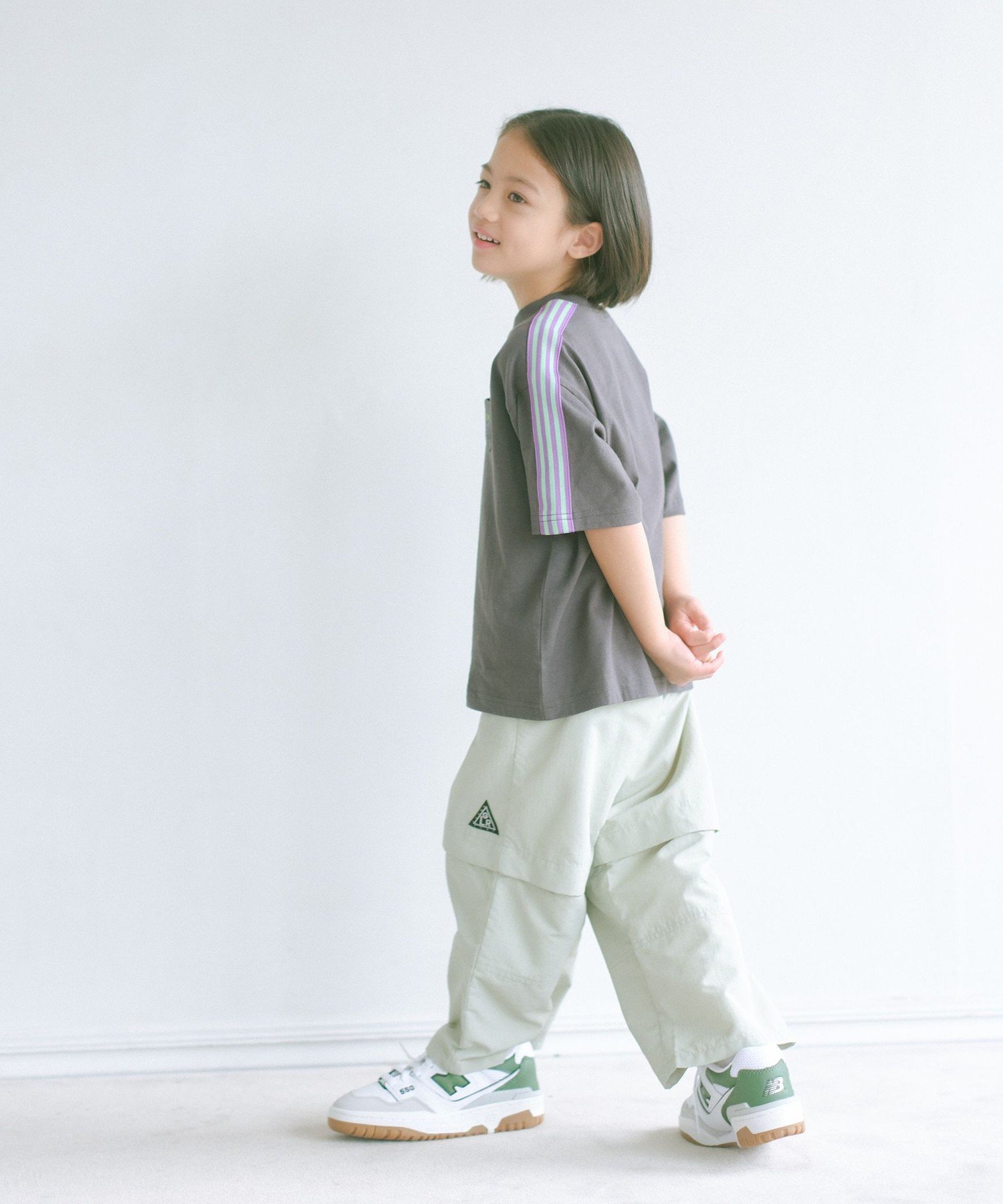 UNITED ARROWS green label relaxing TJ Ro[`u pc 100cm-130cm iCebhA[Y O[[xNVO pc ̑̃pc O[ O[yz