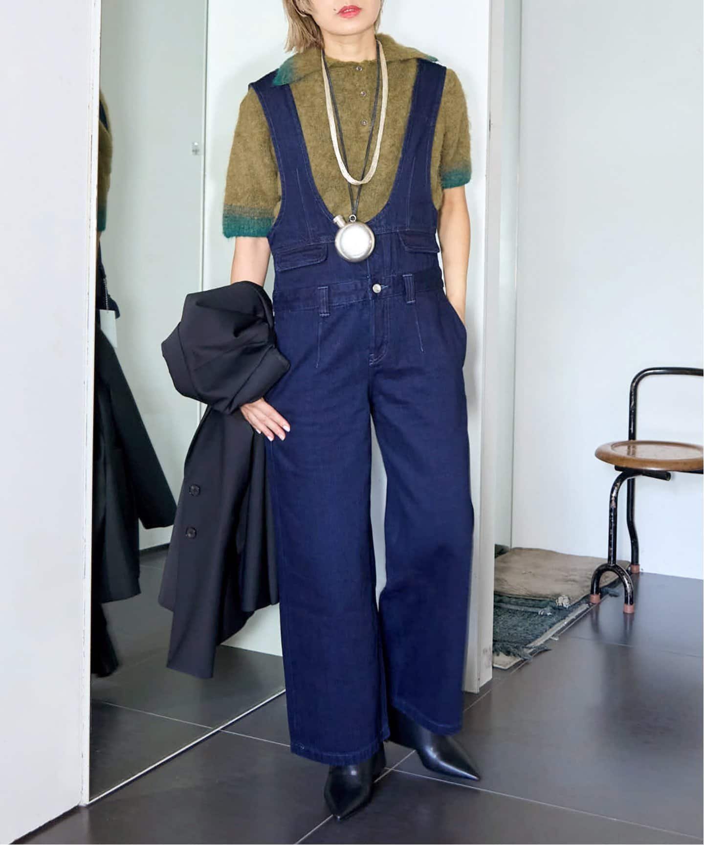 【SALE/30%OFF】CITYSHOP LIVINGTONE SAMO OVERALLS LT-SAMO-07:オーバーオール シティーショップ オールインワン・オーバーオール オーバーオール・サロペット ネイビー【送料無料】