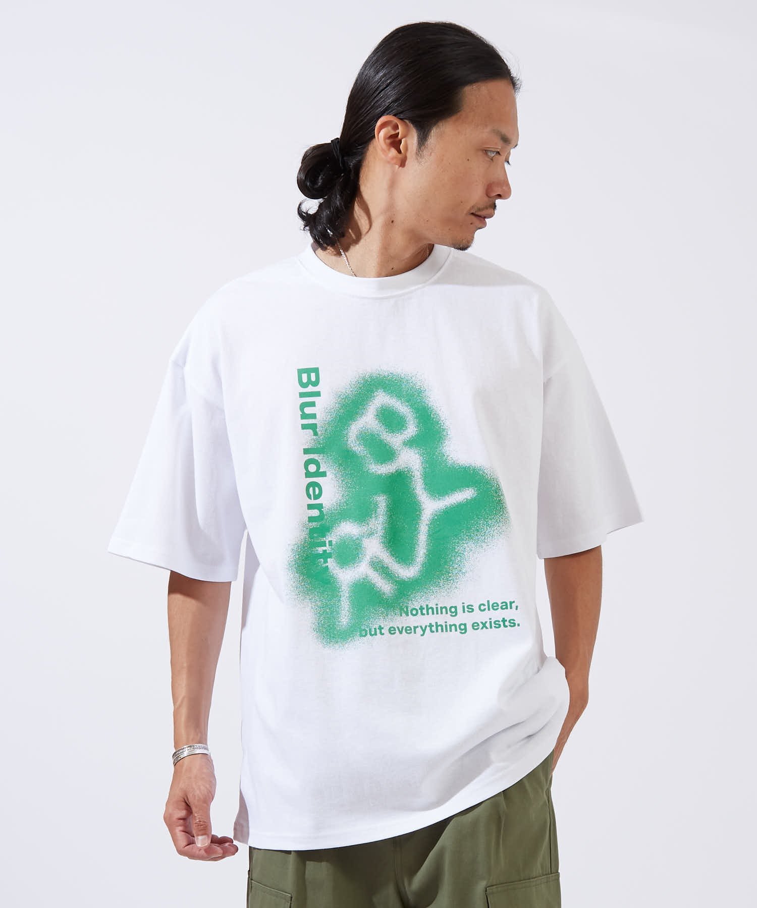 SIDEWAY STANCE SIDEWAY STANCE サイドウェイスタンス ロゴ 半袖Tシャツ インプローブス トップス カットソー・Tシャツ カーキグリーン ホワイト ブラック