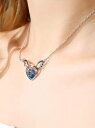 【SALE/39%OFF】Coo+i ハートデザインネックレス スレンダー アクセサリー・腕時計 ネックレス パープル ピンク イエロー グリーン ブラック