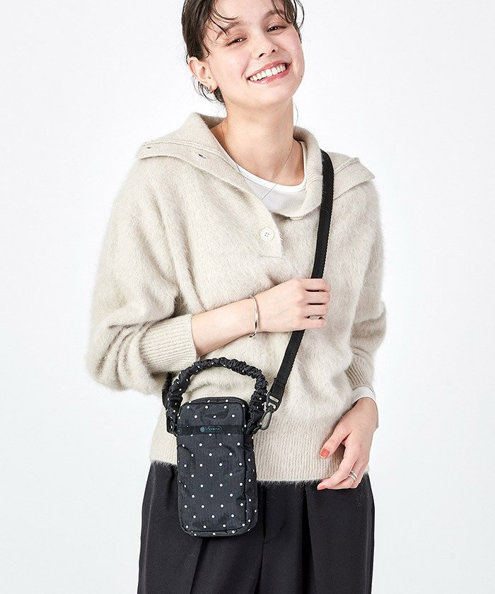 LeSportsac 【公式】レスポートサック ミニバッグ 1234E978 LeSportsac レスポートサック バッグ ショルダーバッグ ブラック【送料無料】のサムネイル