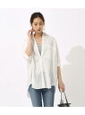 【SALE/70%OFF】AZUL by moussy ドロップオーバーシャツ アズールバイマウジー シャツ/ブラウス【RBA_S】【RBA_E】
