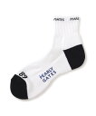 PEARLY GATES かかとホールドショートソックス (MENS) パーリーゲイツ 靴下・レッグウェア 靴下 ホワイト ネイビー