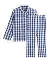 【SALE/30%OFF】PETIT BATEAU 前開きプリント長袖パジャマ プチバトー インナー・ルームウェア パジャマ【送料無料】