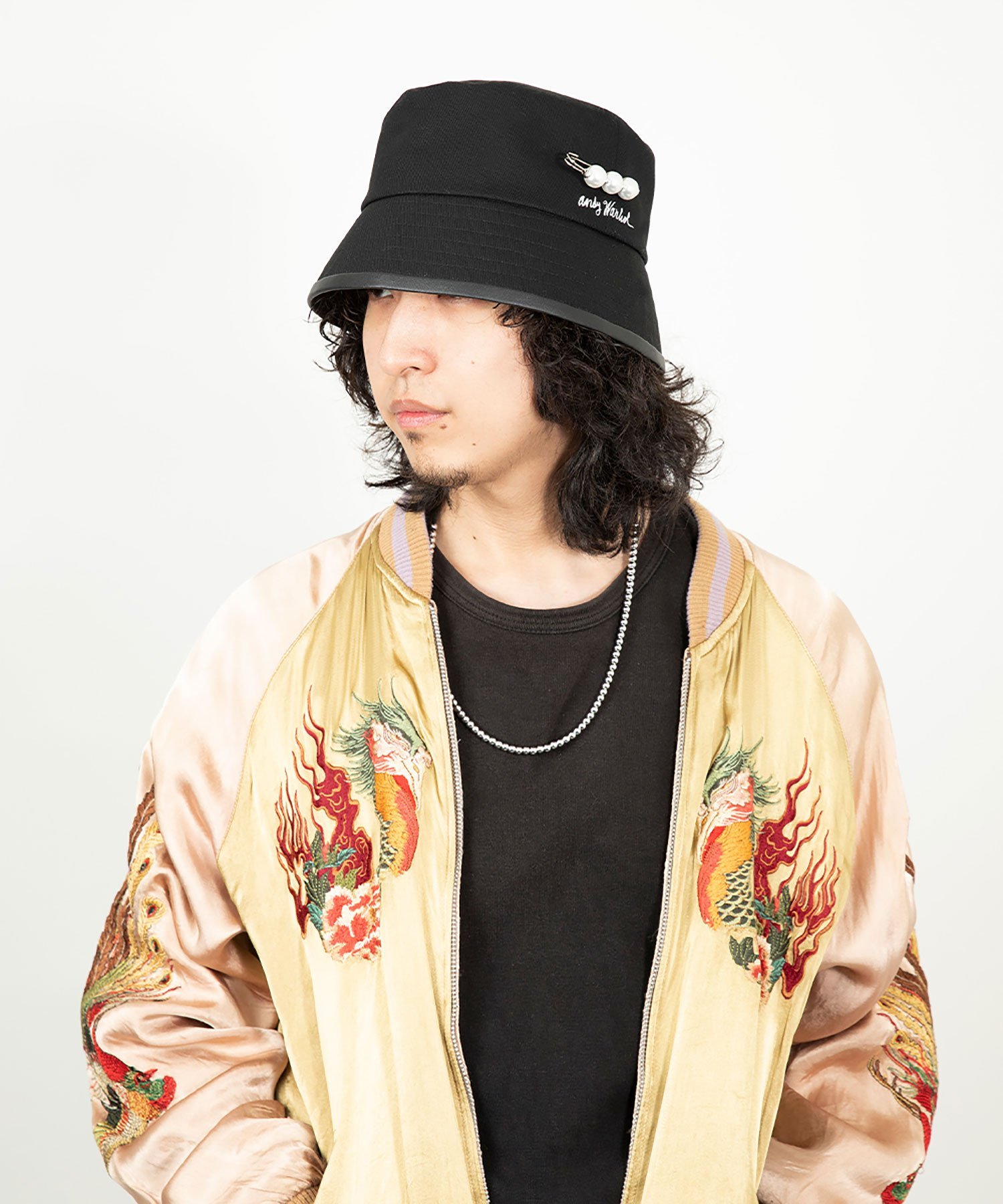 CA4LA JEWELRY ITEMS BUCKET HAT カシラ 帽子 ハット ブラック ベージュ【送料無料】