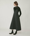 【SALE/30%OFF】GRACE CONTINENTAL エンボスキャミワンピース グレースコンチネンタル ワンピース・ドレス ワンピース ブラウン ブラック【送料無料】