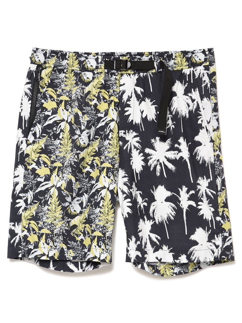 SEAGREEN (M)BOTANICAL STRETCH SHORTS タトラスコンセプトストア パンツ その他のパンツ ネイビー