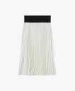 【SALE/55%OFF】agnes b. FEMME UQ87 JUPE プリーツスカート アニエスベー スカート その他のスカート ホワイト【送料無料】