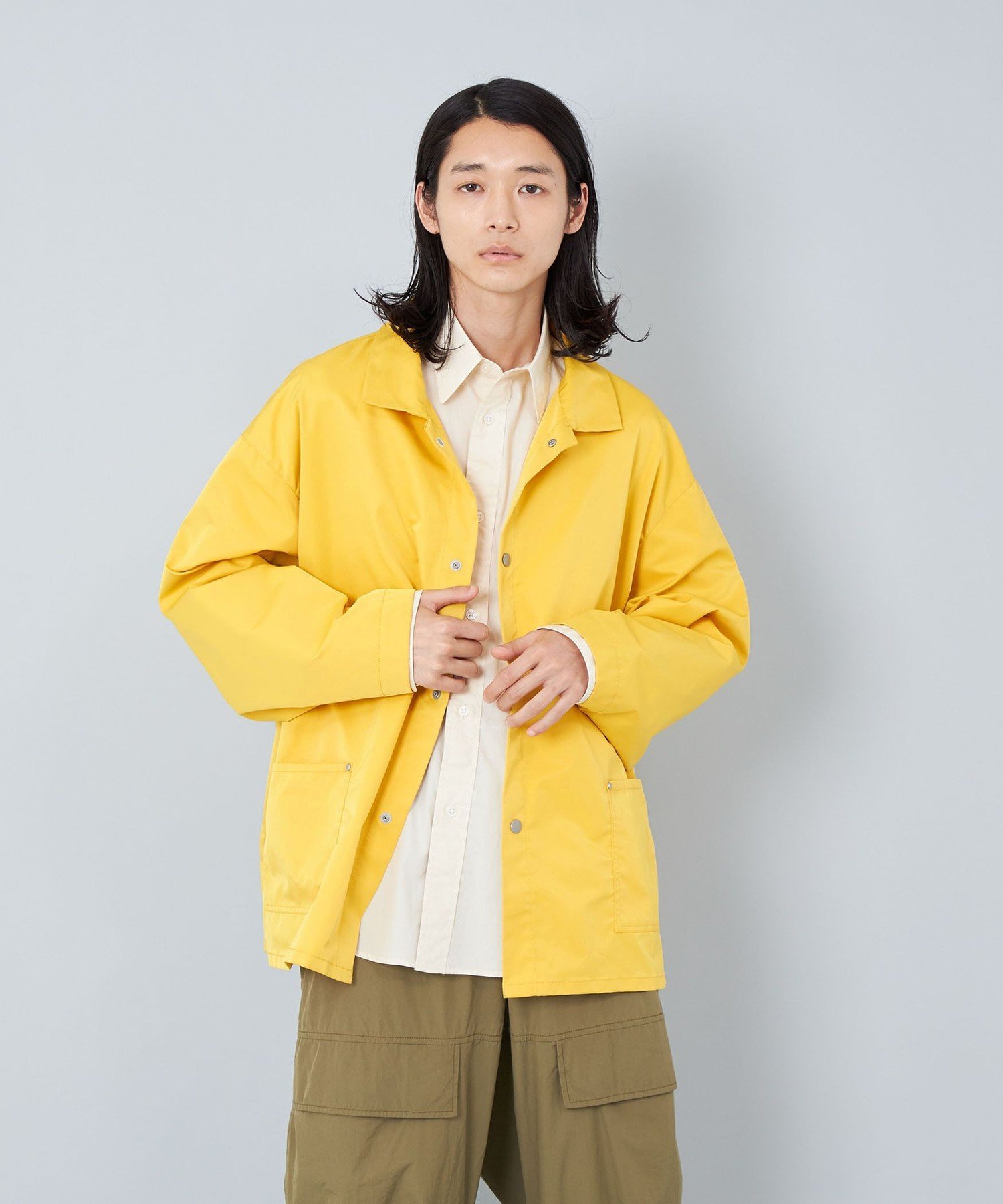 ユナイテッドアローズ　ピーコート　黄色 中古・古着通販】UNITED ARROWS (ユナイテッドアローズ