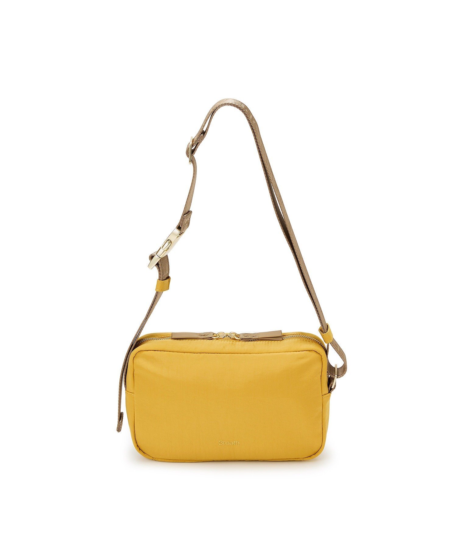 【SALE／50%OFF】Breath TOPKAPI Freely フリーリー ナイロン ロゴテープ スクエア ショルダーバッグ トプカピ バッグ ショルダーバッグ ブラック ベージュ オレンジ イエロー【送料無料】