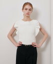 LOULOU WILLOUGHBY 【LOULOU WILLOUGHBY】スキャーラッププルオーバー アルアバイル トップス ニット ブラック イエロー ホワイト【送料無料】