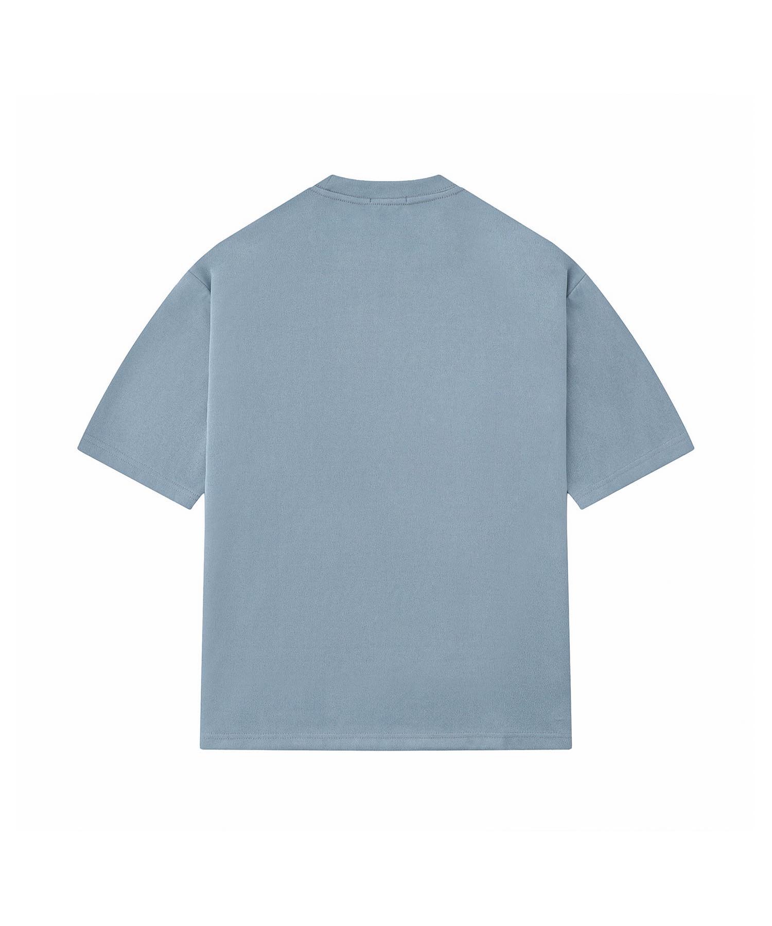 aimoha MEN/エンボスロゴTシャツ アイモハ トップス カットソー・Tシャツ ブルー