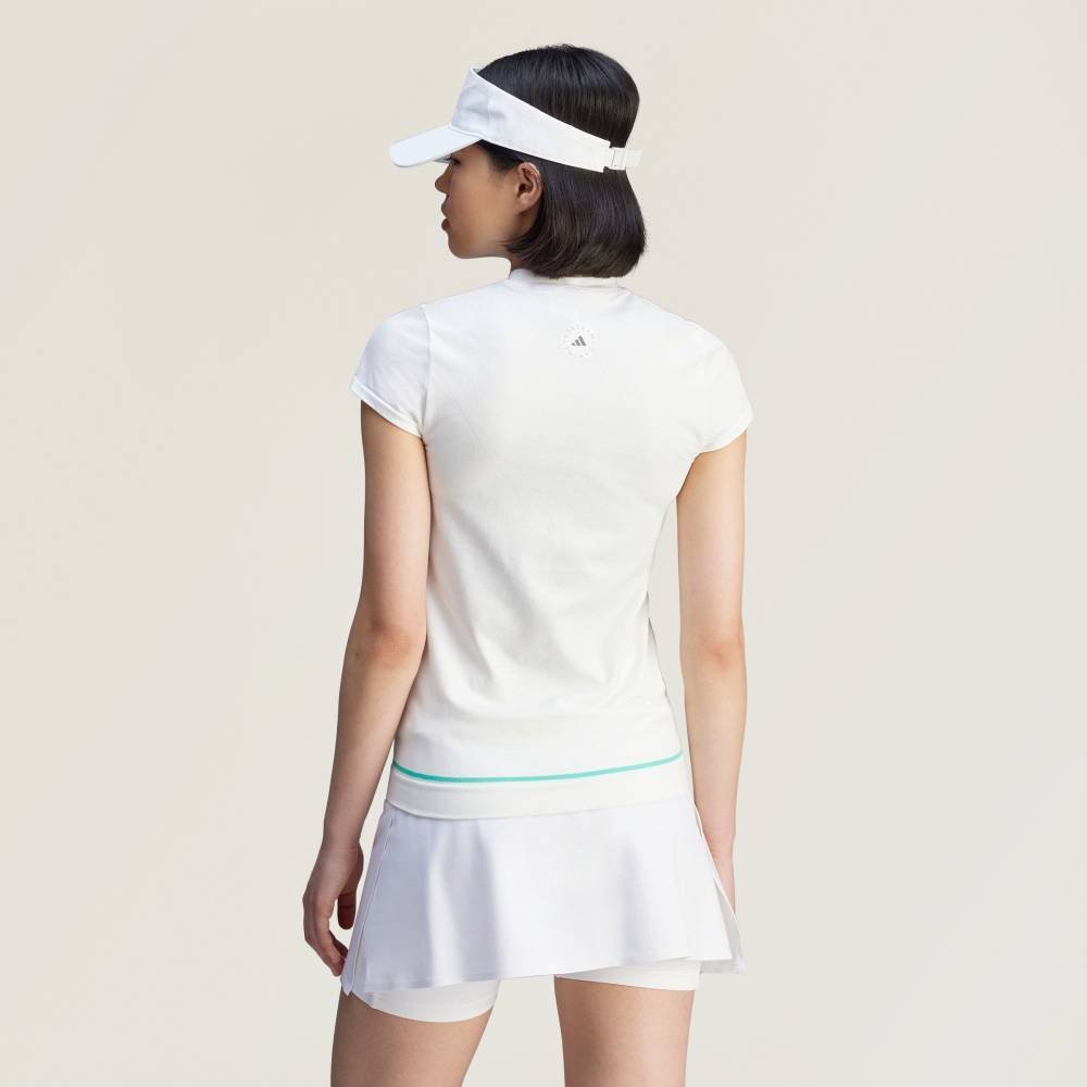 【SALE／30%OFF】adidas 【公式】アディダス adidas 返品可 adidas by Stella McCartney TrueNature ゴルフシャツ アディダス トップス カットソー・Tシャツ ホワイト【送料無料】