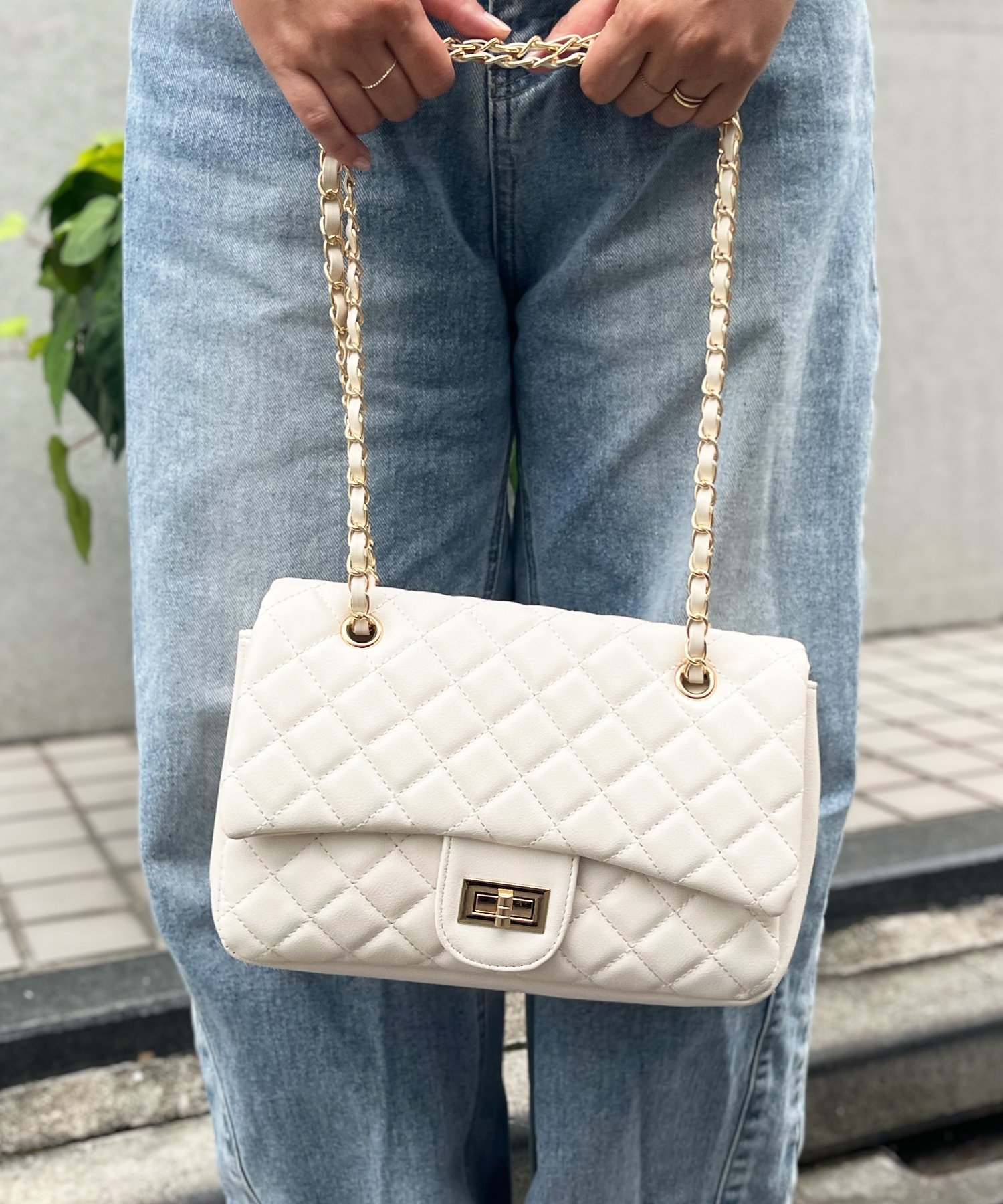 【SALE／10%OFF】yield 【ALTROSE】キルティング 2WAYショルダーバッグ ルルナ イールド バッグ ショルダーバッグ ピンク ベージュ ブラック ブルー ホワイト