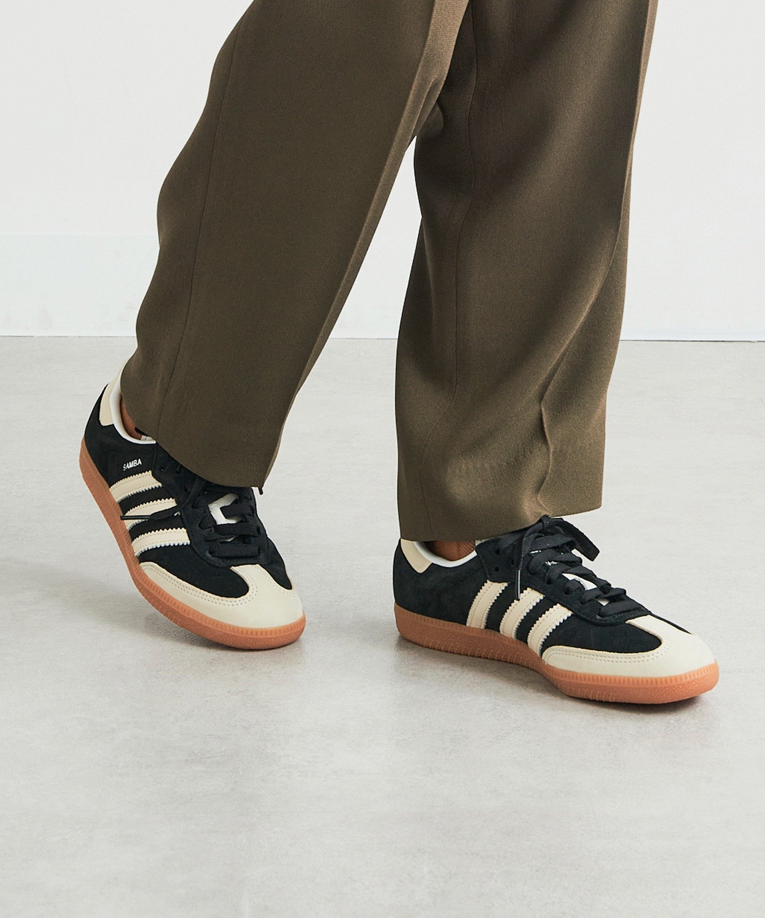 【SALE／3%OFF】adidas adidas/SAMBA OG W スニーカー サンバ アディダス カセットチャート シューズ・靴 スニーカー ブラック【送料無料】