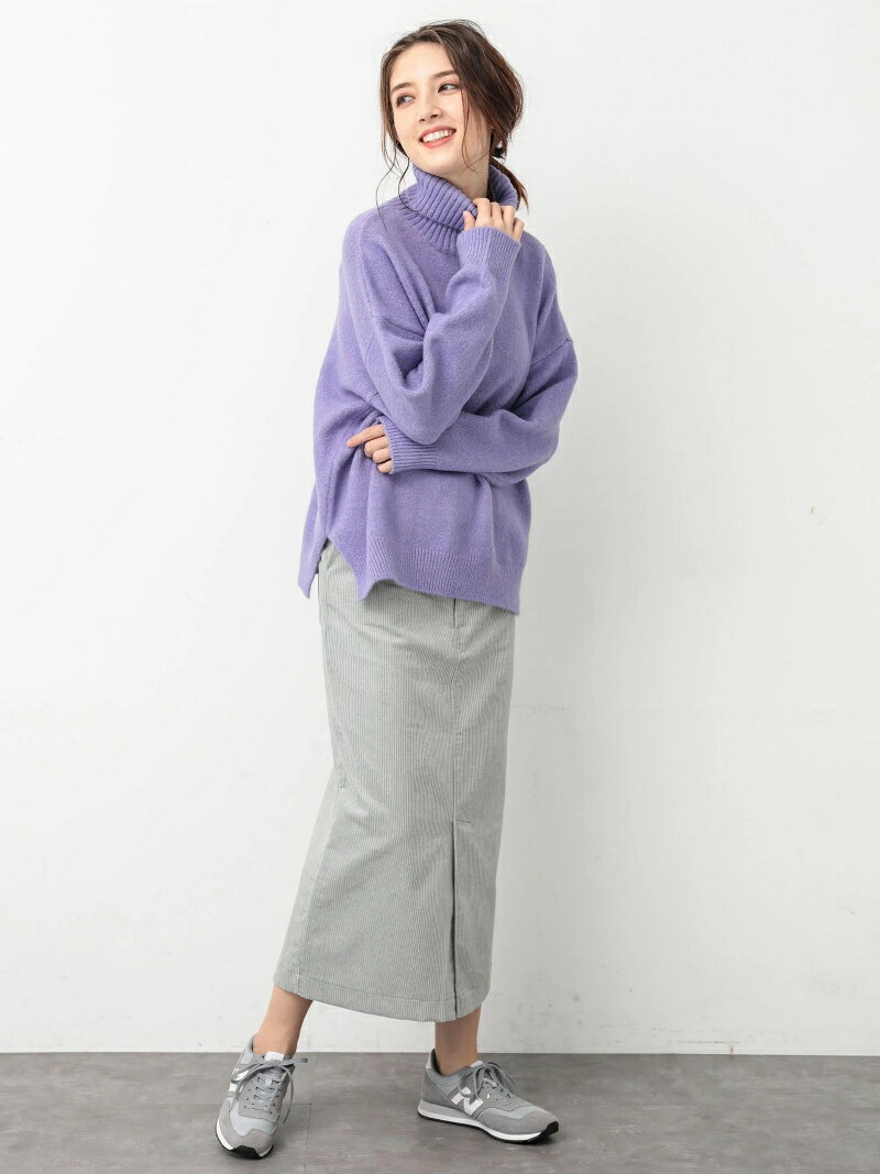 【SALE／20%OFF】koe コーデュロイロングスカート コエ スカート その他のスカート ブラ ...