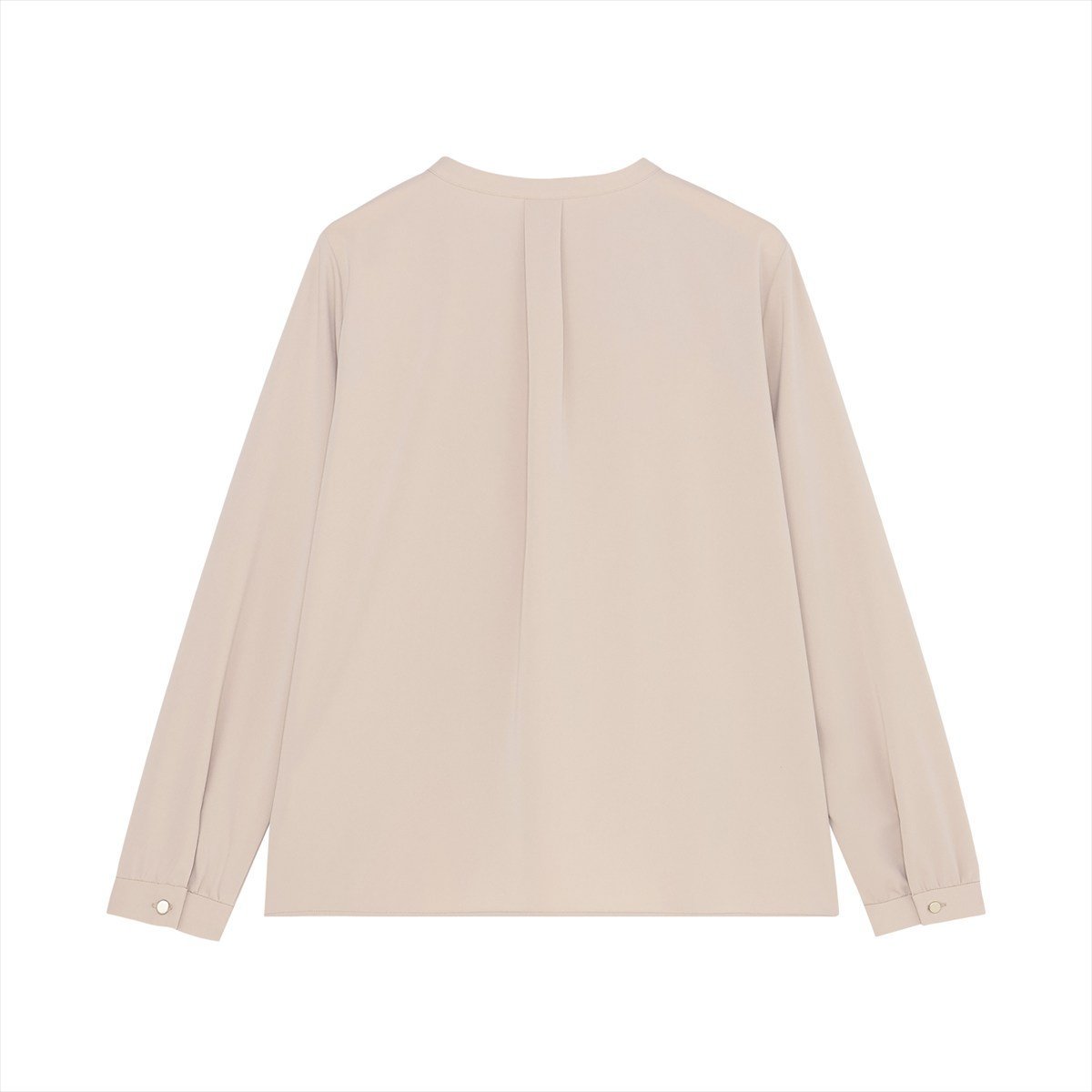 シルキーサテン ピンタック ブラウス 長袖 レディース BL02K101DE10S00-50 トーキョーシャツ トップス シャツ・ブラウス ベージュ