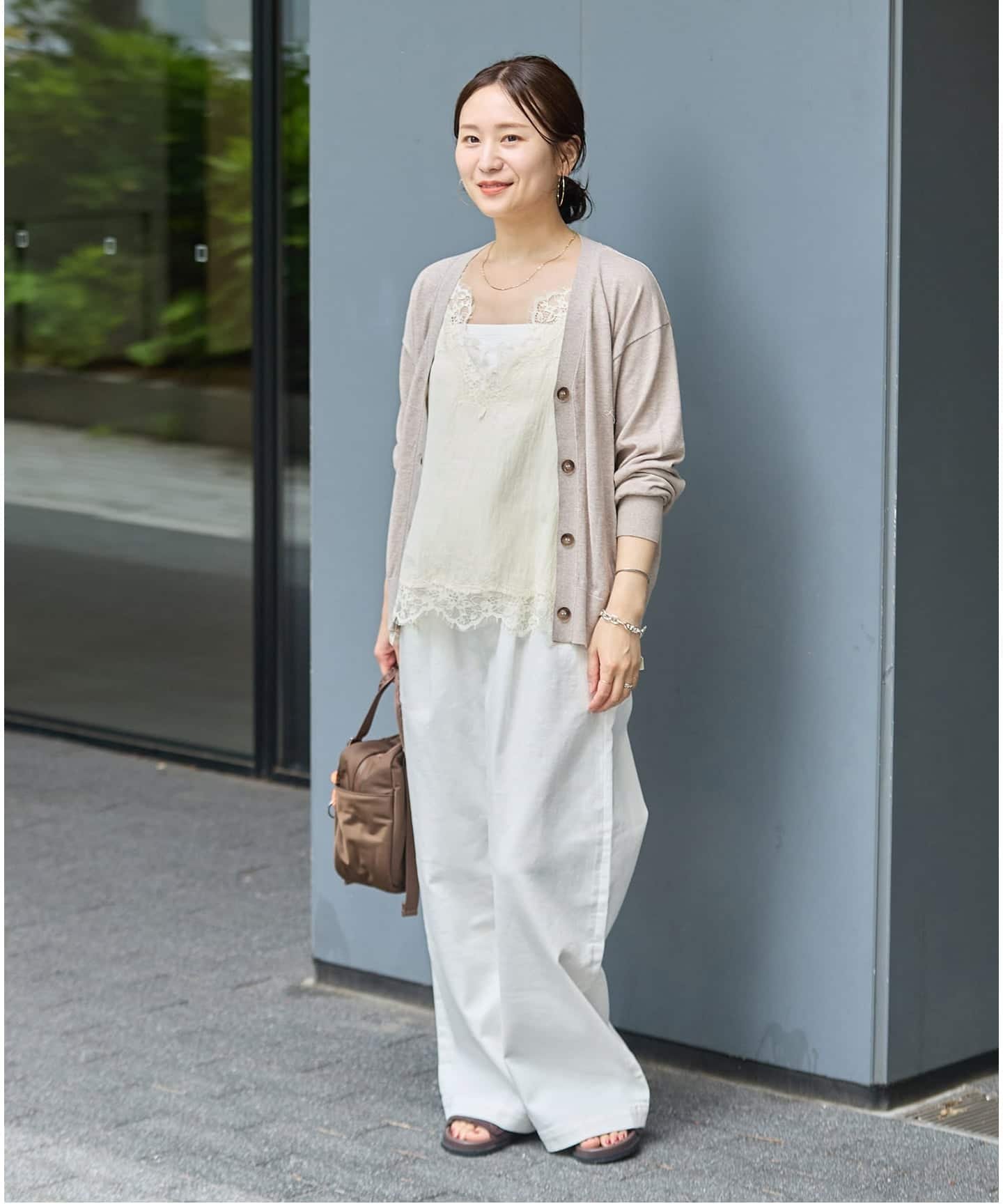 JOURNAL STANDARD 《追加7》フィブリルリヨセルキャミ ジャーナル スタンダード トップス シャツ・ブラウス ベージュ