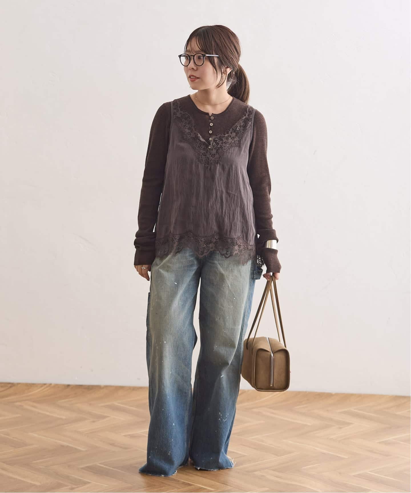 JOURNAL STANDARD 《追加7》フィブリルリヨセルキャミ ジャーナル スタンダード トップス シャツ・ブラウス ベージュ