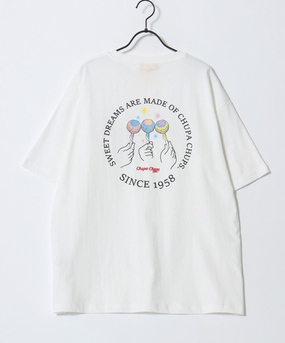 【SALE／3%OFF】SITRY Chupa Chaps チュッパチャプス Tシャツ メンズ オーバーサイ...