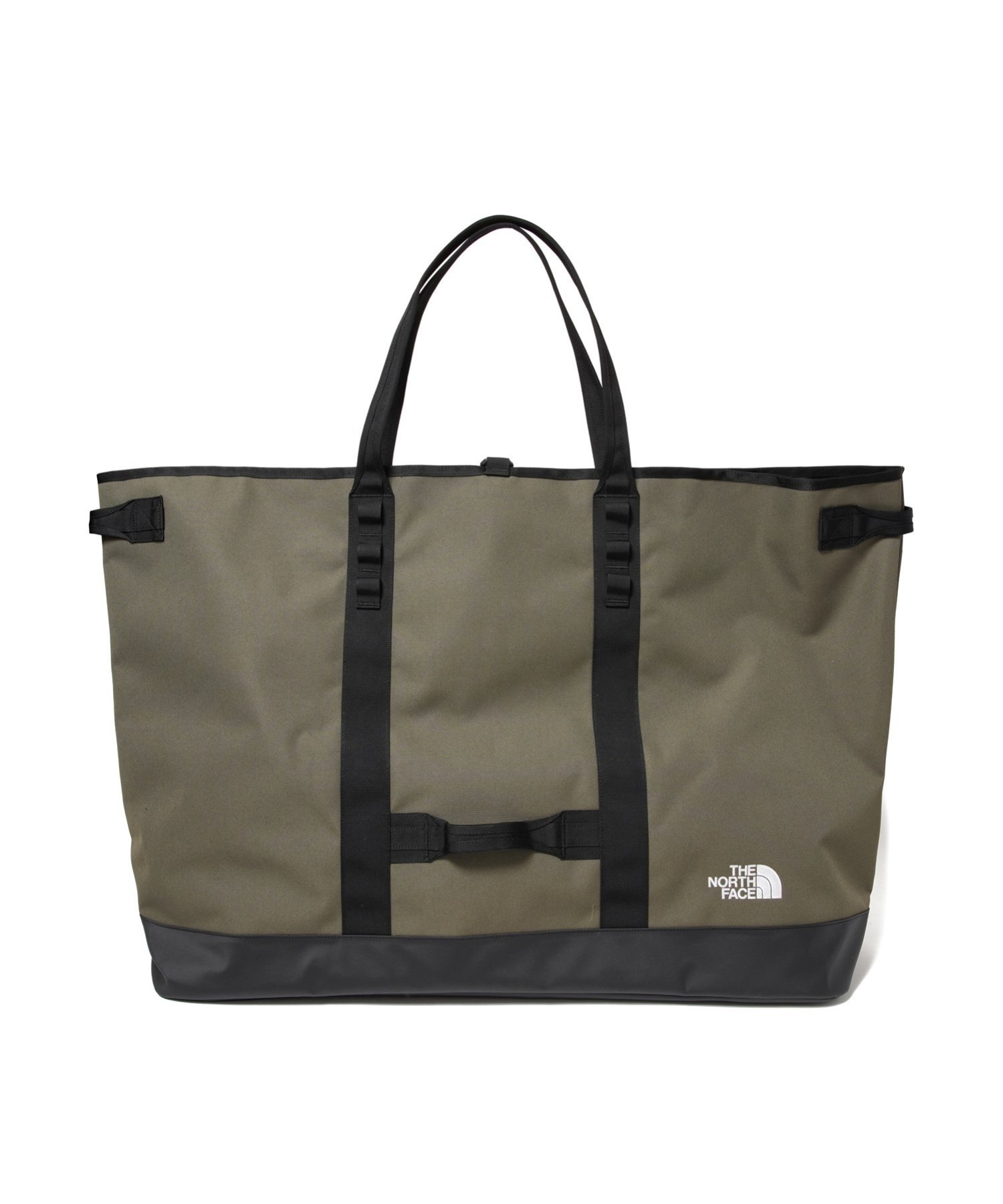 THE NORTH FACE THE NORTH FACE ザ ノースフェイス Fieludens Gear Tote L キャンプ バッグ アメリカンラグシー バッグ トートバッグ カーキ ブラック【送料無料】のサムネイル