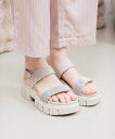 【SALE/30%OFF】Bussola 【bussola】厚底ボリュームソールダブルベルトサンダル インターショシュール シューズ・靴 サンダル【送料無料】