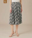 MACKINTOSH LONDON 【L】【BIBURY FLOWER】トーナルバイブリーフラワージャージスカート マッキントッシュ ロンドン スカート その他...