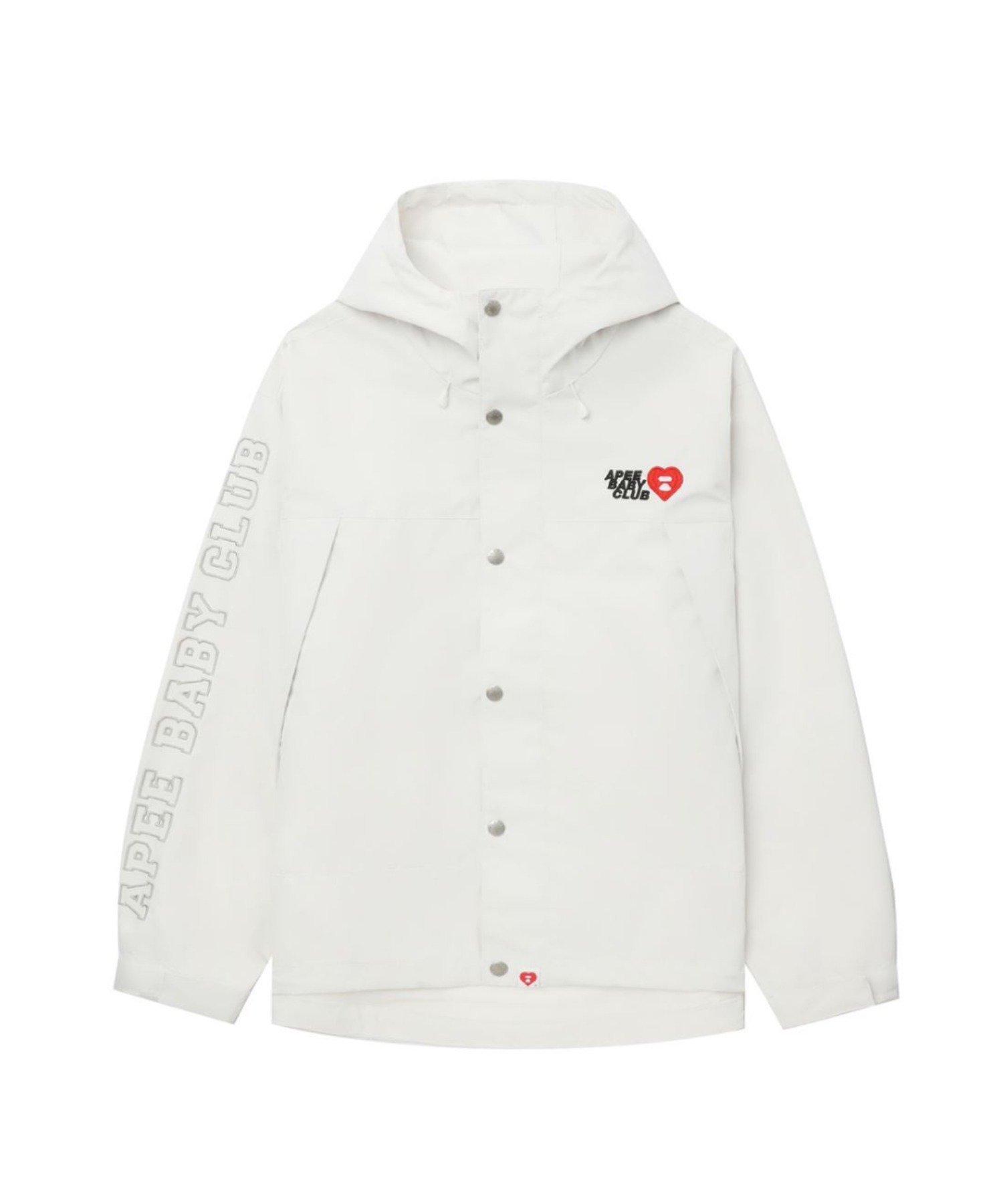A BATHING APE LIGHT 3-LAYER JACKET ア ベイシング エイプ ジャケット・アウター ブルゾン・ジャンパー ホワイト ネイビー【送料無料】
