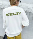 【SALE／50%OFF】coen KELTY(ケルティ)別注ロゴ裏毛スウェットプルオーバー(WEB限定カラー) コーエン トップス スウェット・トレーナー ホワイト ブラック グレー イエロー