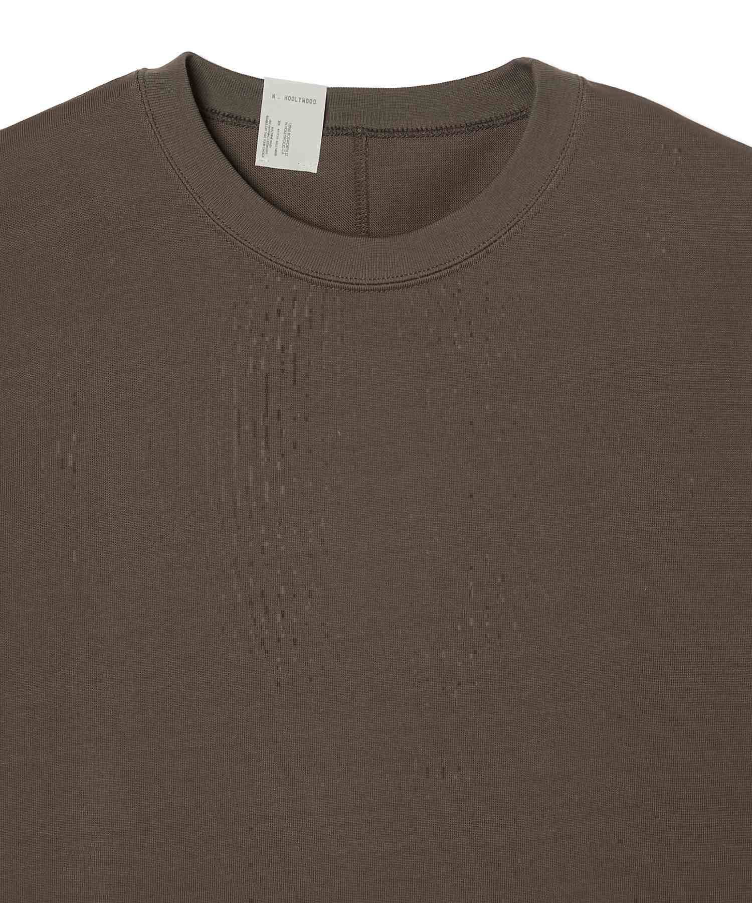 N.HOOLYWOOD UNDER SUMMIT WEAR CREW NECK HALF SLEEVE T-SHIRT エヌ．ハリウッド トップス カットソー・Tシャツ ブラウン【送料無料】