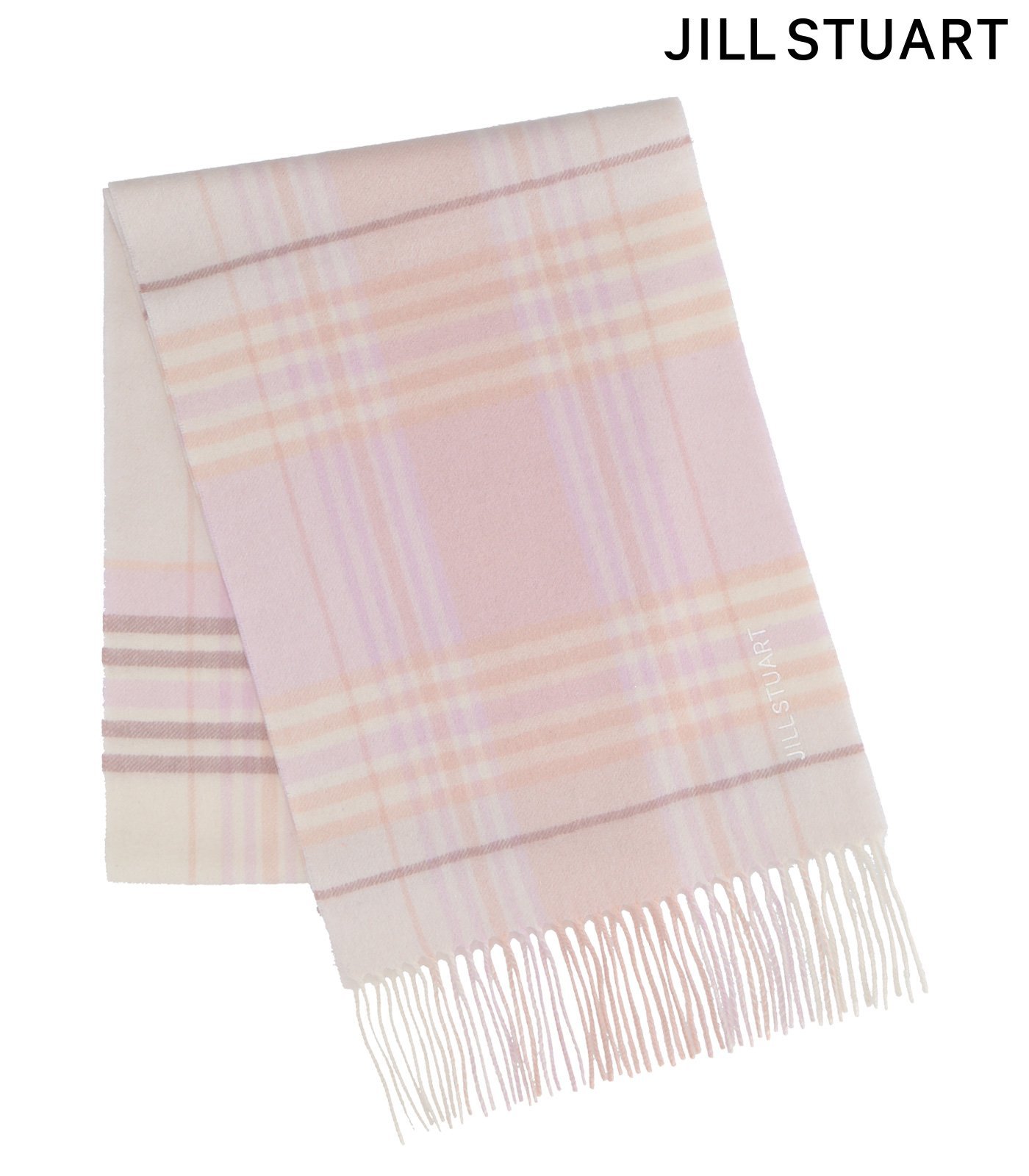 JILL STUART JILL STUART(ジルスチュアート) カシミヤチェックマフラー インターモードカワベ ファッシ..