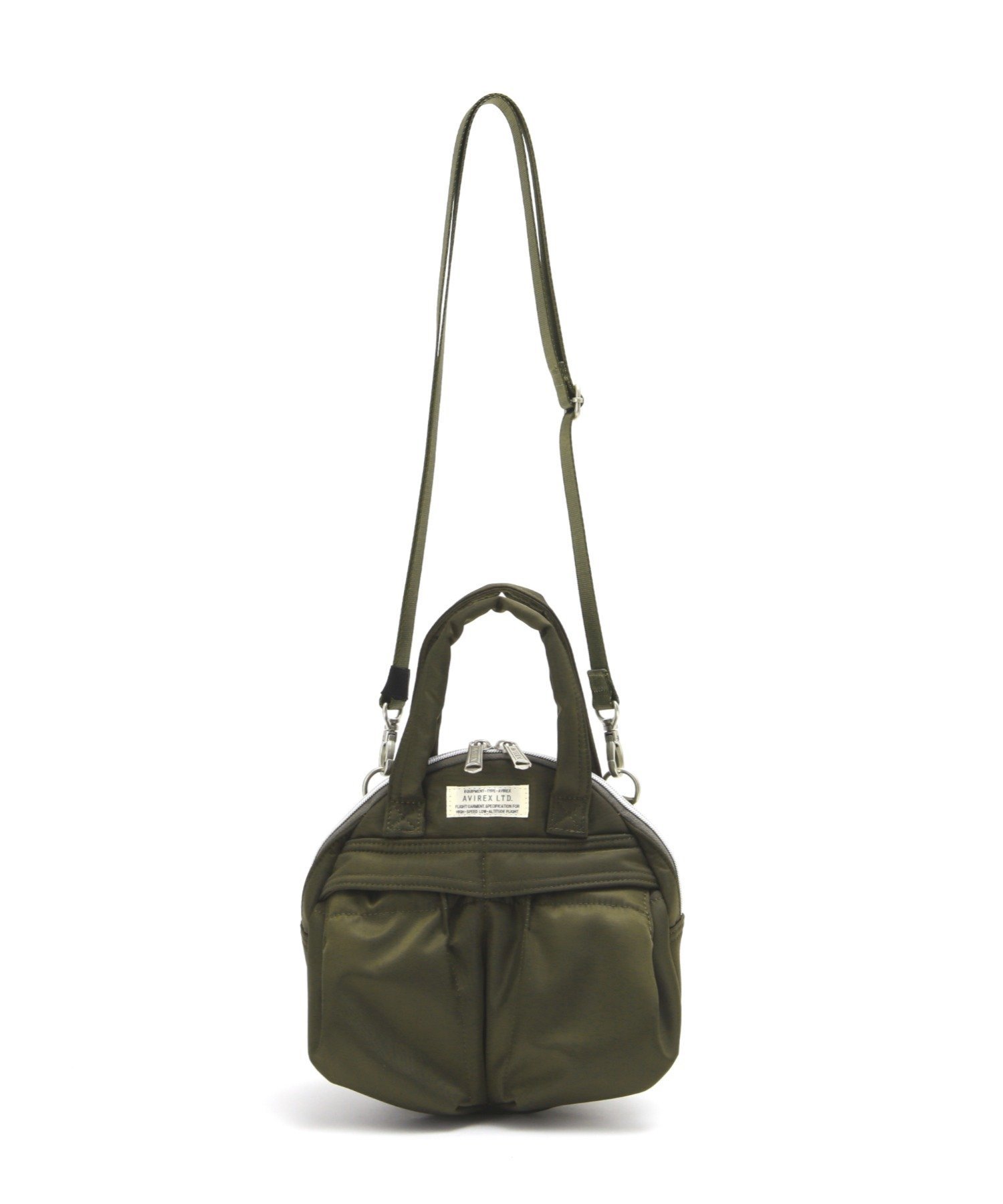 AVIREX 《直営店限定》CIRCLE NYLON BAG アヴィレックス バッグ その他のバッグ グリーン ブラック ピンク ブルー【送料無料】