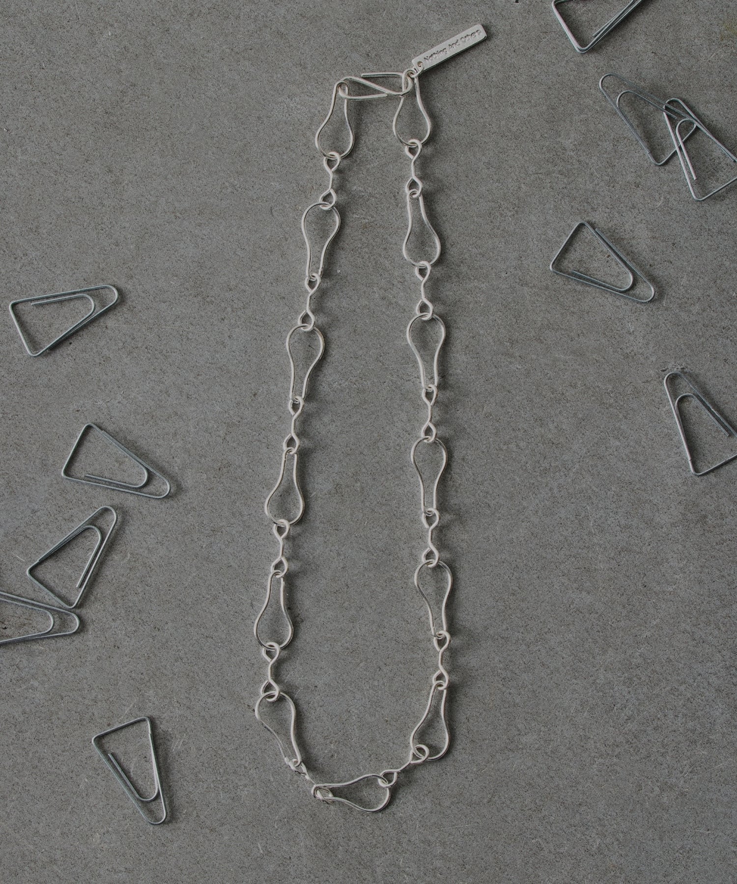 Nothing And Others Clip Motif Chain Necklace /クリップモチーフチェーンネックレス ナッシングアンドアザーズ アクセサリー・腕時計 ネックレス シルバー【送料無料】