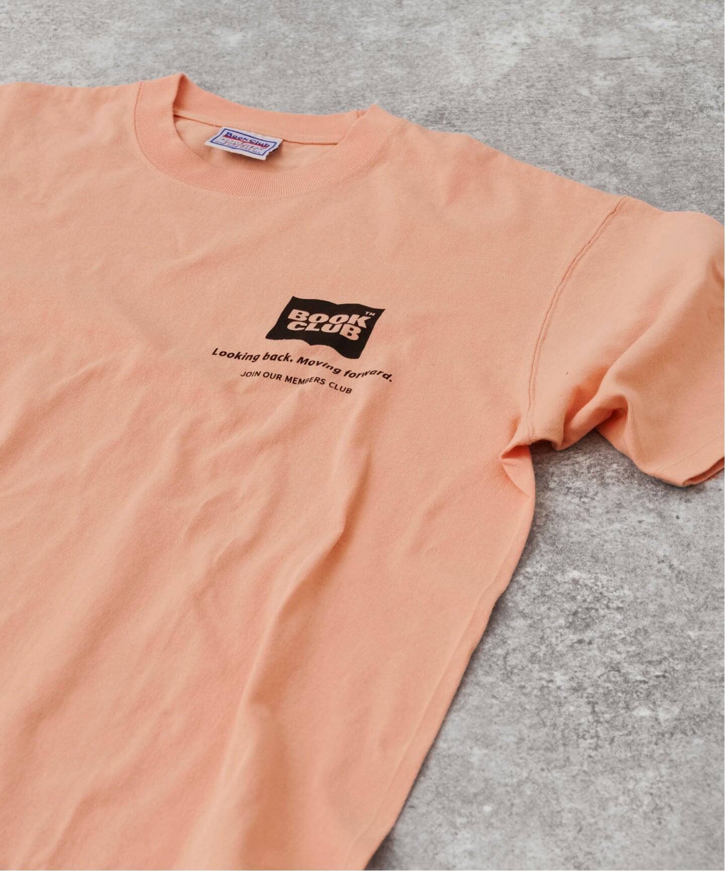 Spick & Span 《別注》BOOK CLUB/ブッククラブ Book-A-Thon Tshirt スピックアンドスパン トップス カットソー・Tシャツ ホワイト ブラウン ピンク