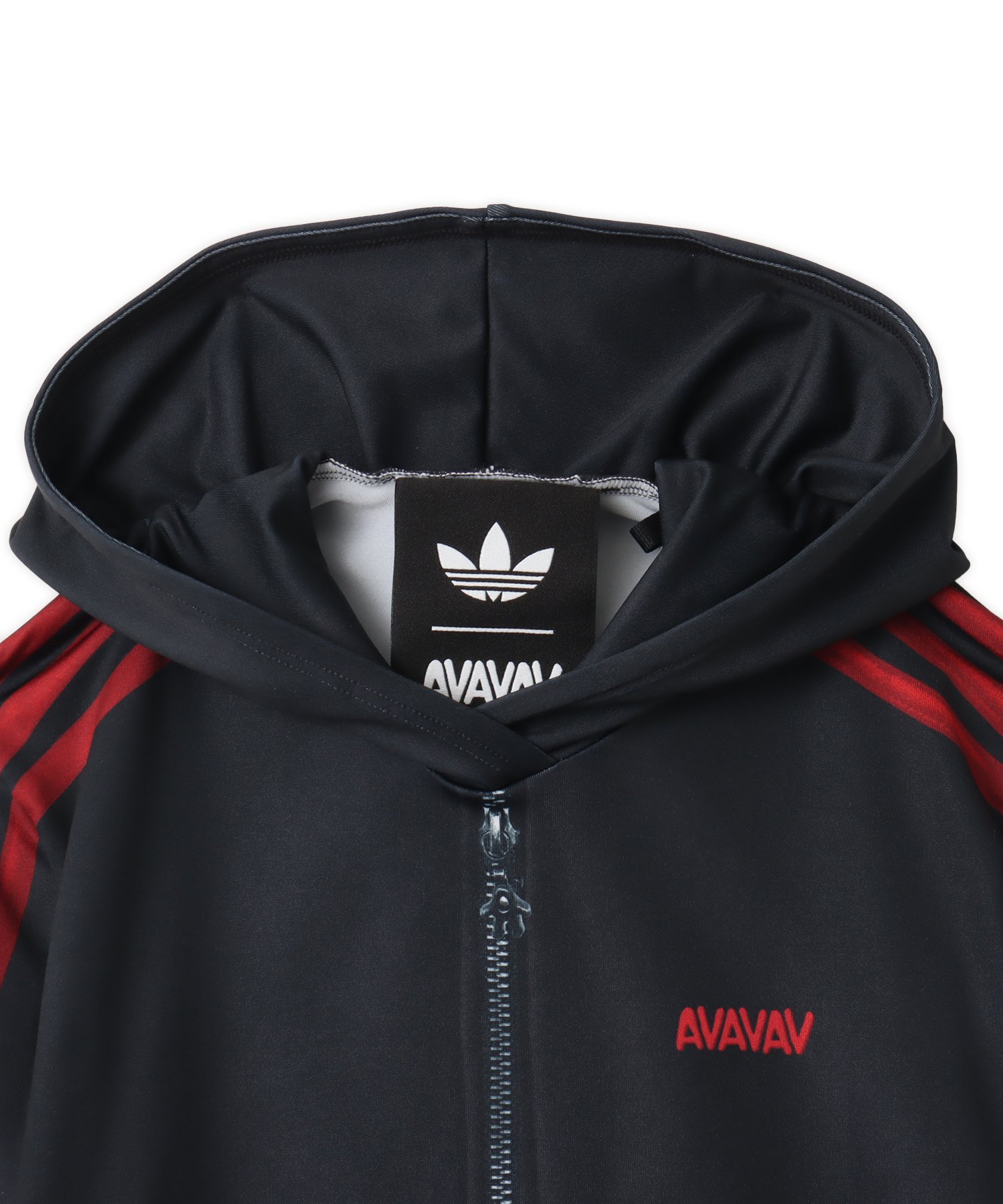 adidas BY AVAVAV TRACKTOP BASELAYER ベタースカーレット アトモス トップス カットソー・Tシャツ レッド